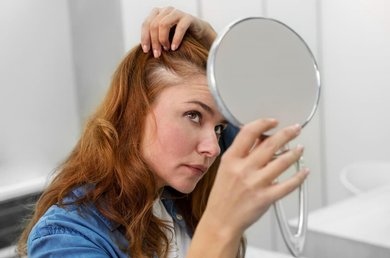 queda de cabelo feminino