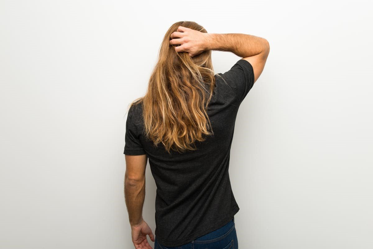 cabelo comprido homem