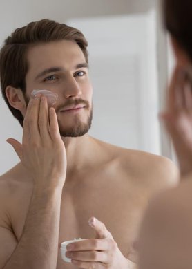 limpeza facial homem