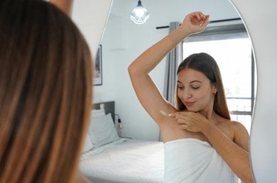 clareamento de axilas