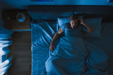 transpirar durante a noite