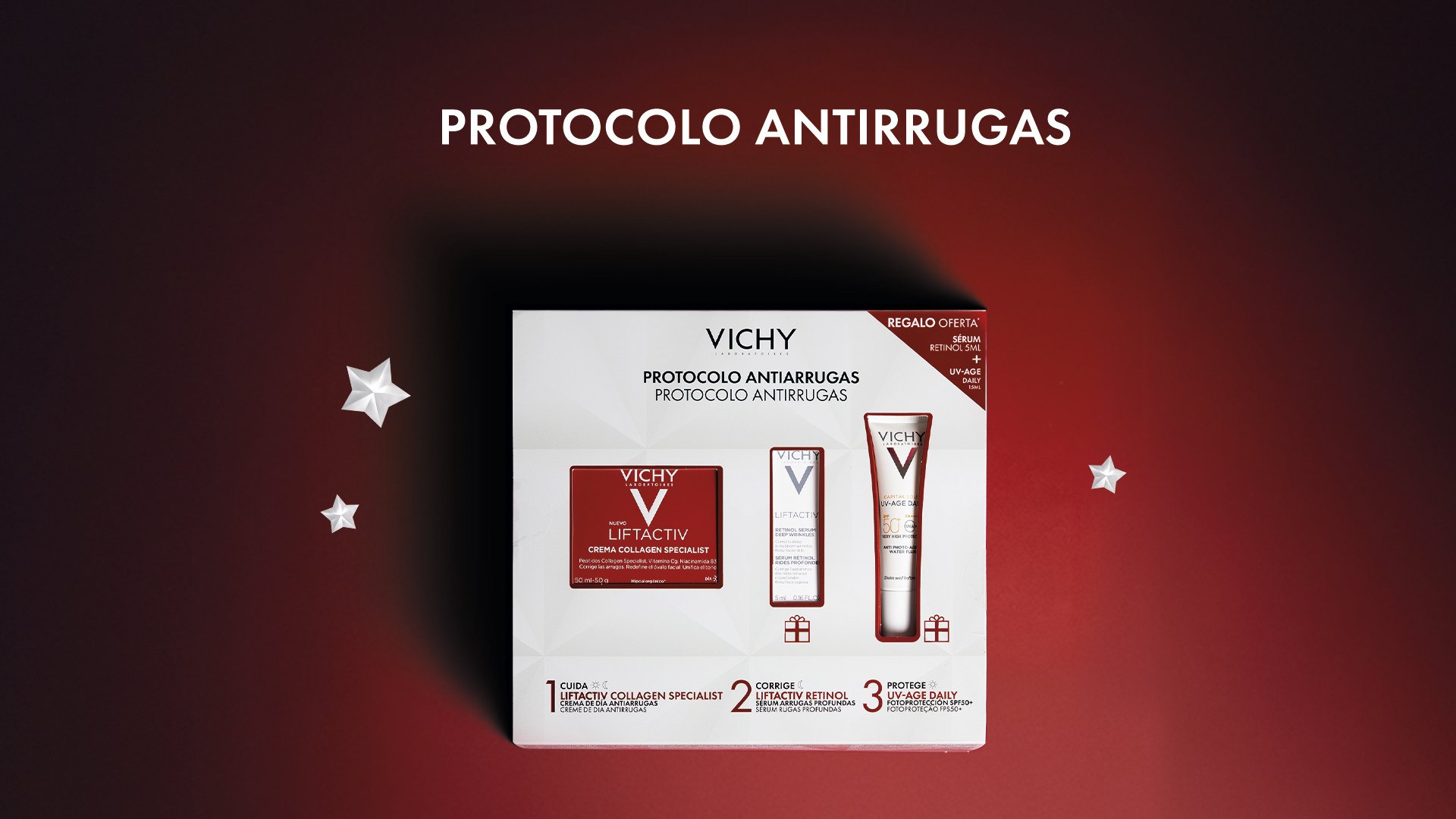 Coffrets natal Liftactiv collagen